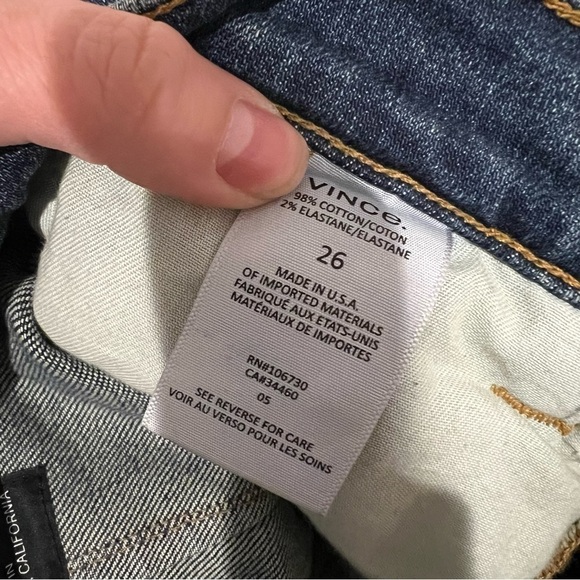 Vince Twisted Seam Relaxed Straight Leg Jeans - Picture 11 of 14